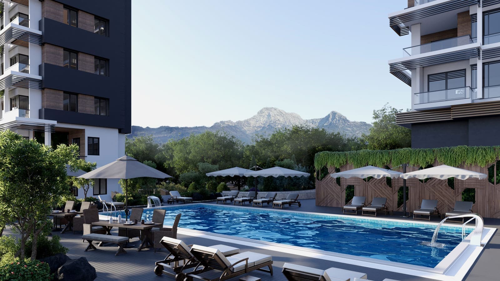 Жилой комплекс в районе Конаклы, Аланья, Турция № 2107 - фото 8