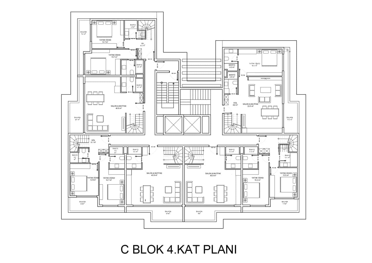 Apartamento 2 habitaciones  Alanya, Turquía