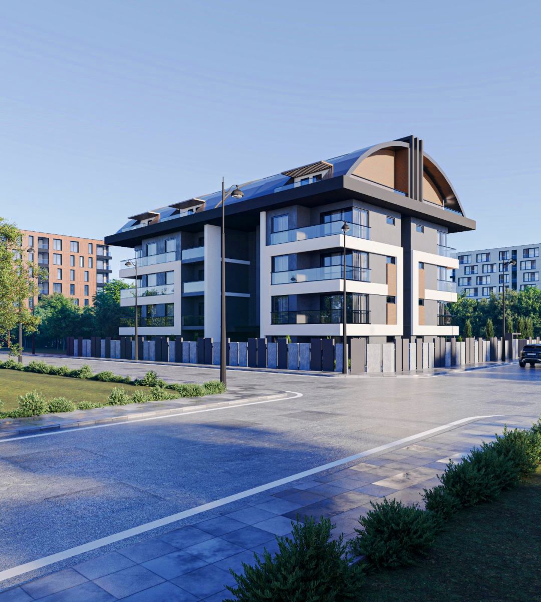 Жилой комплекс в районе Конаклы, Аланья, Турция № 2100 - фото 9