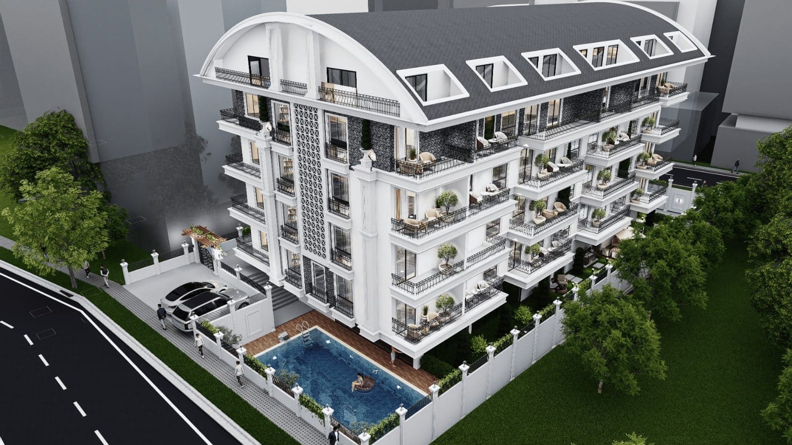 Жилой комплекс в районе Алания, Аланья, Турция № 3155 - фото 6