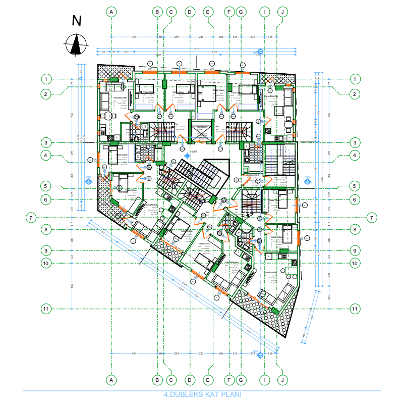 Жилой комплекс в районе Алания, Аланья, Турция № 3137 - фото 28