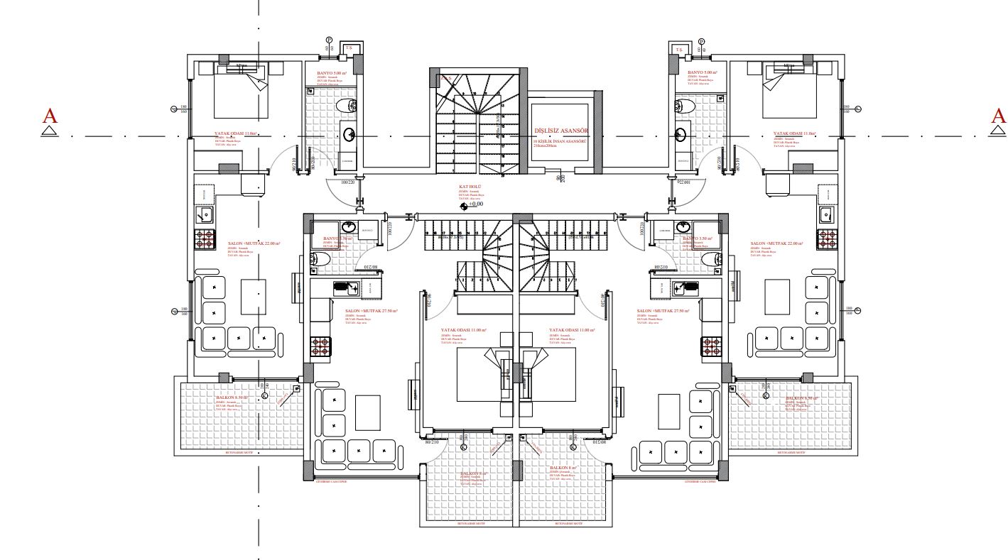 Пентхаус 5 комнат  Алания, Турция