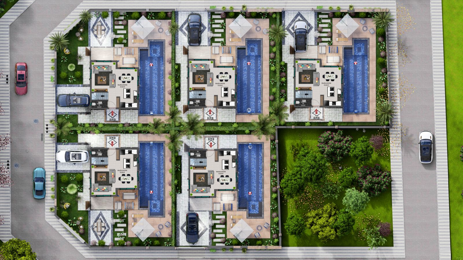 Продажа виллы в районе Конаклы, Аланья, Турция № 2081 - фото 31