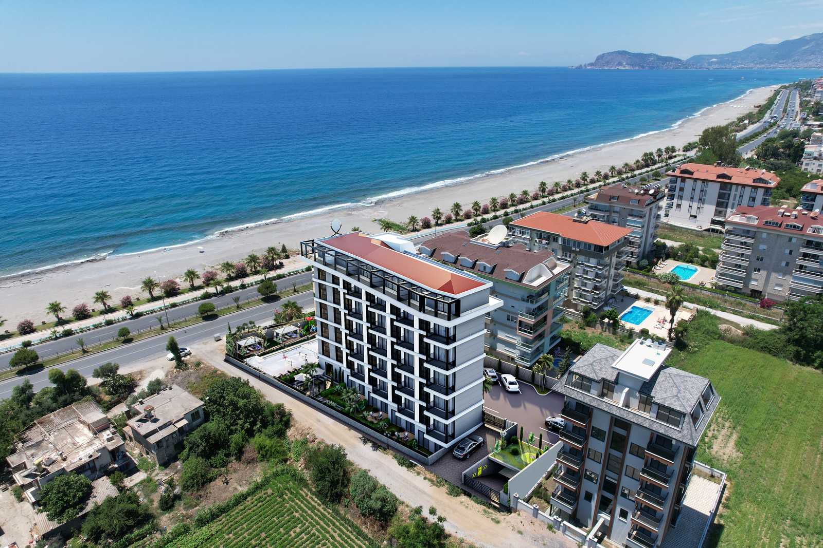 1 bedroom apartment  Kestel, Turkey