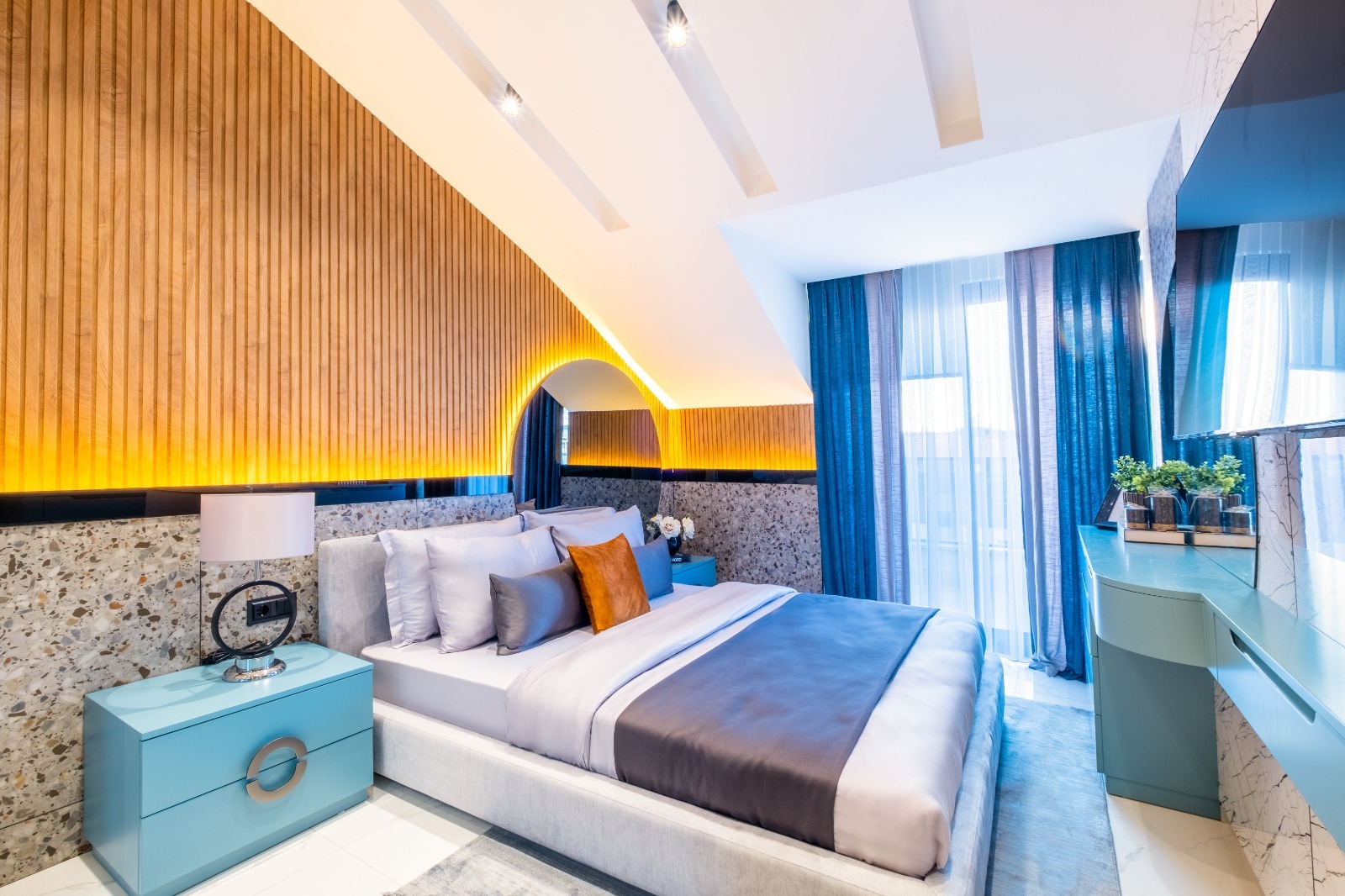 Продажа дуплекса в районе Оба, Аланья, Турция № 978 - фото 11