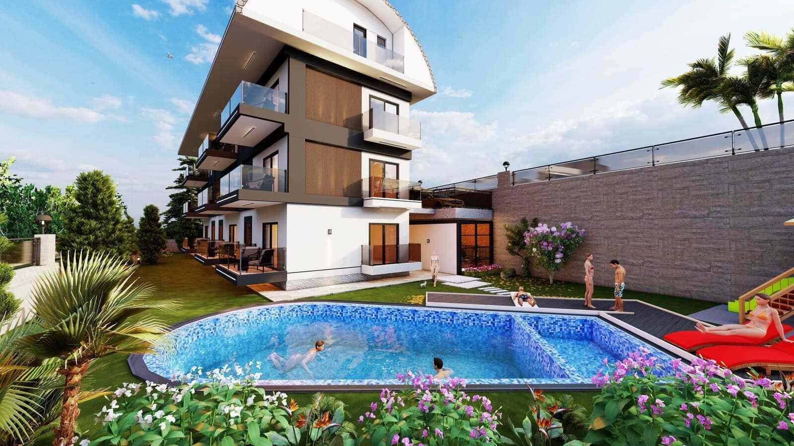 3 bedroom apartment  Alanya, Turkey