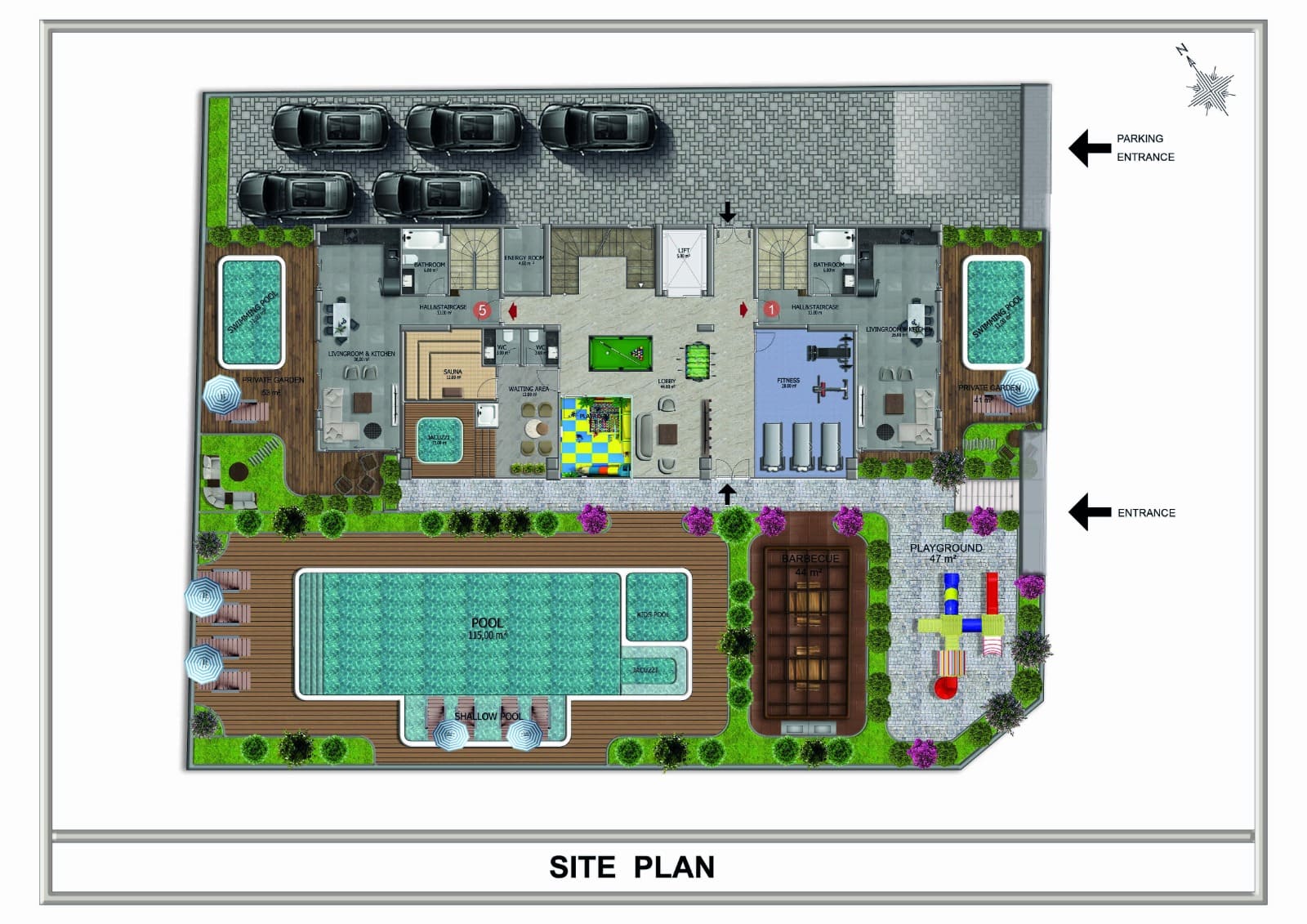 Жилой комплекс в районе Кестель, Аланья, Турция № 3017 - фото 18
