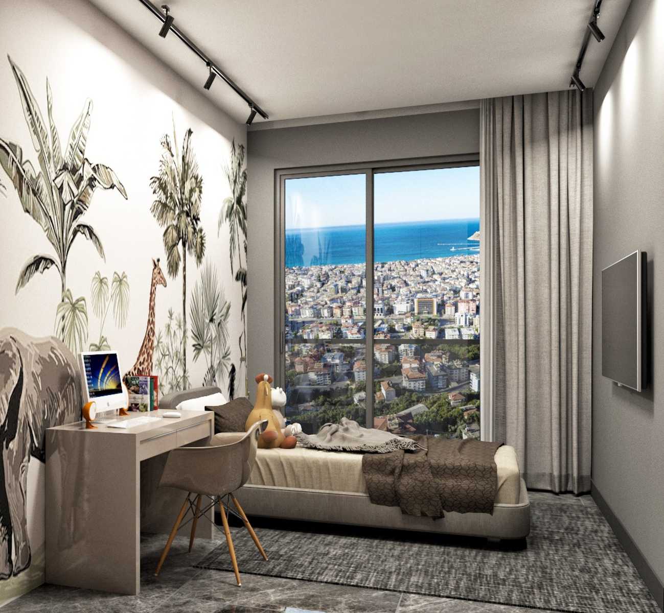 2 bedroom penthouse  Alanya, Turkey