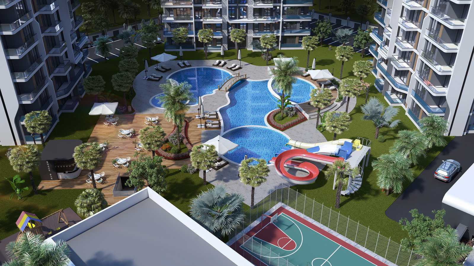 1 bedroom apartment  Mediterranean Region, Turkey