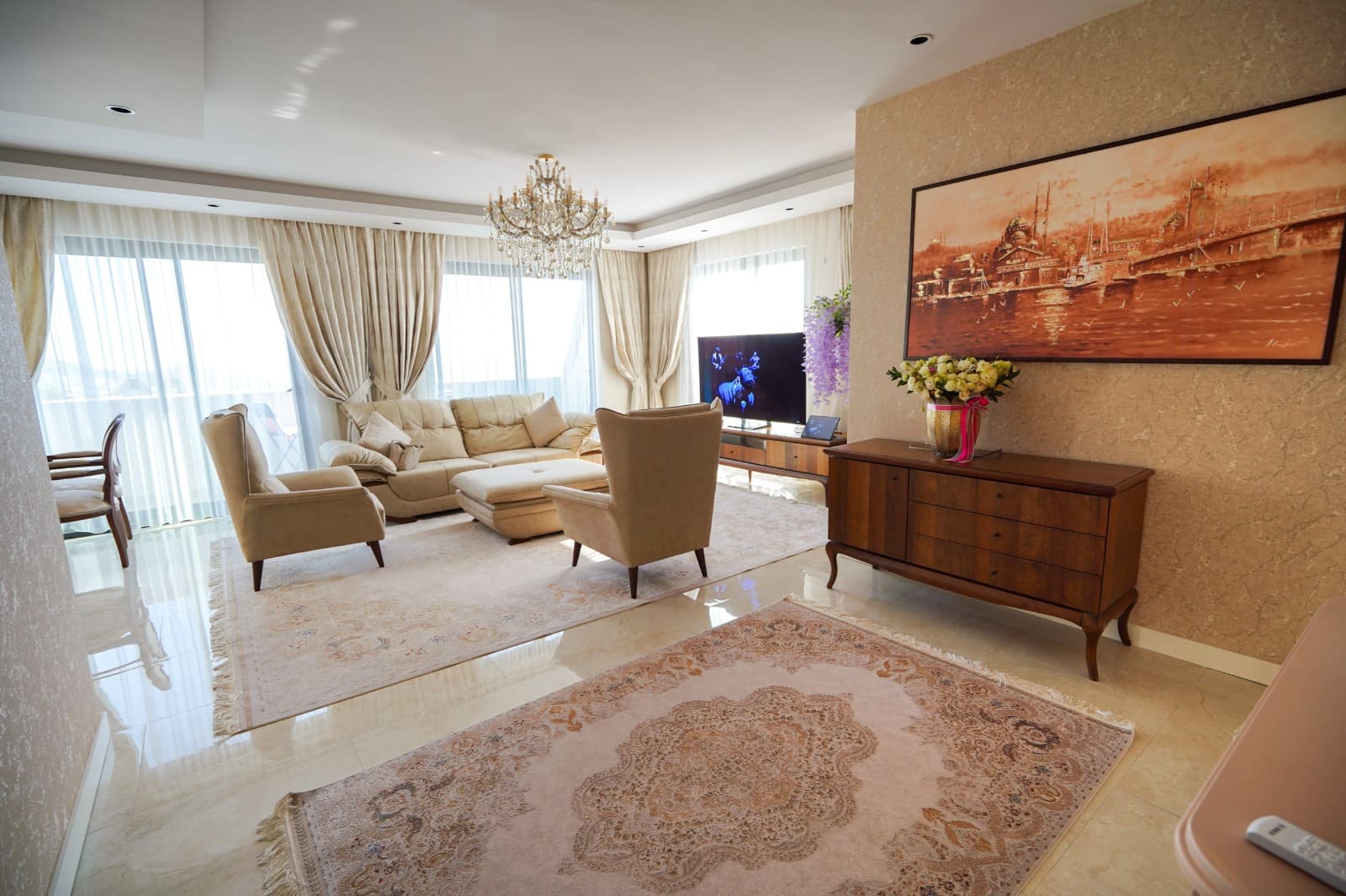 Аренда пентхауса в районе Каргыджак, Аланья, Турция № 3113 - фото 4