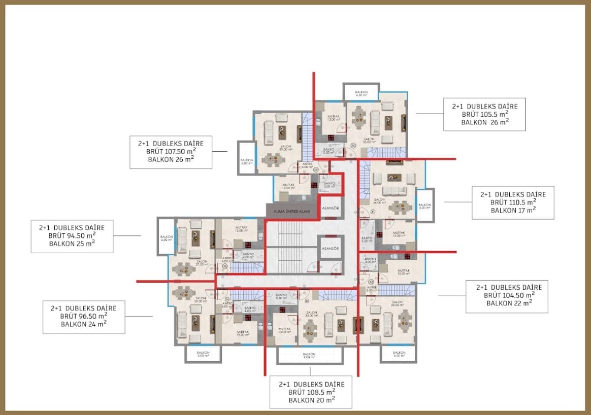Жилой комплекс в районе Алания, Аланья, Турция № 3157 - фото 21