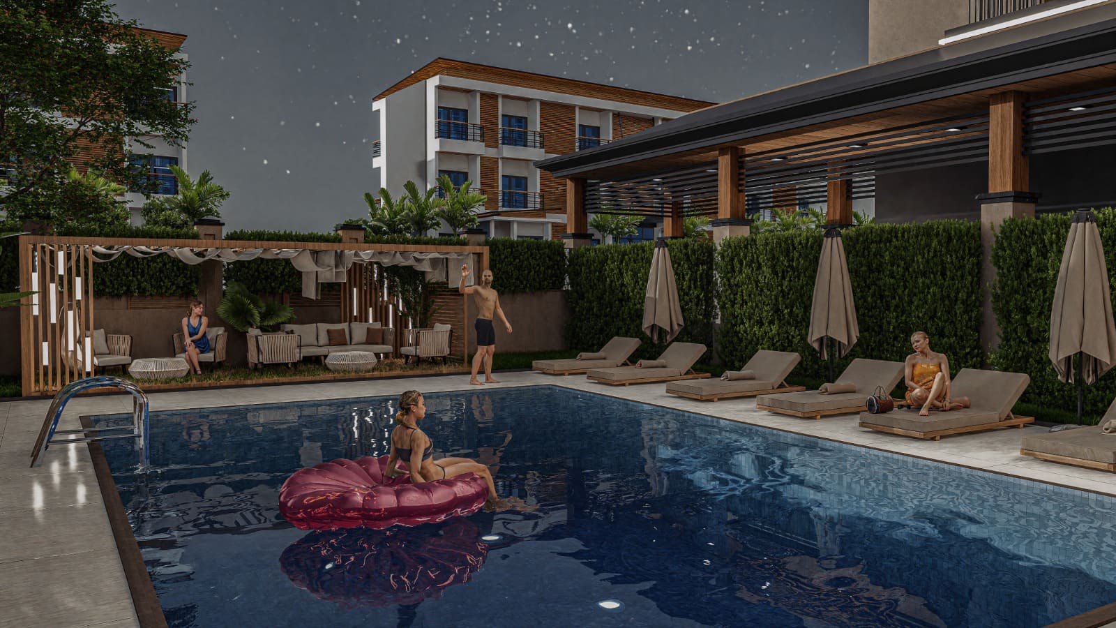 Жилой комплекс в районе Алания, Аланья, Турция № 3157 - фото 19