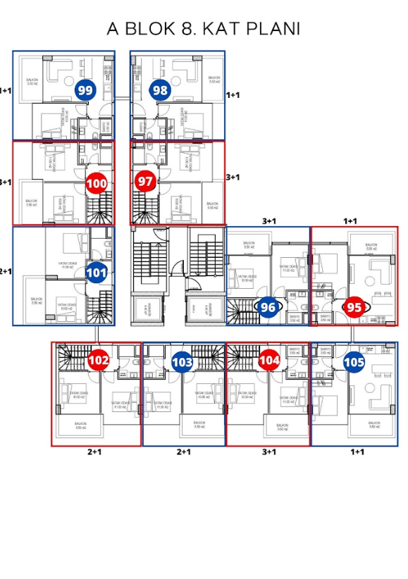 Продажа квартиры в районе Авсаллар, Аланья, Турция № 2939 - фото 34