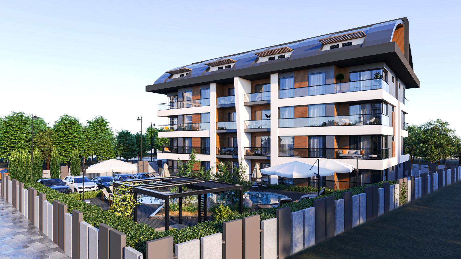 Жилой комплекс в районе Конаклы, Аланья, Турция № 2100 - фото 4