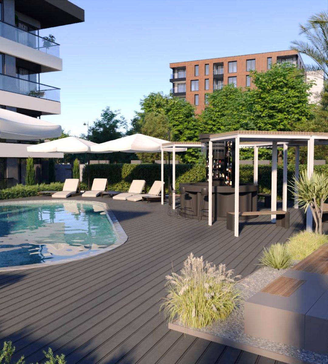 Жилой комплекс в районе Конаклы, Аланья, Турция № 2100 - фото 13