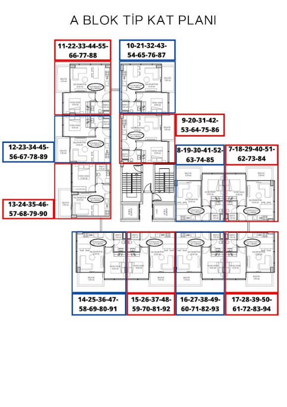 Продажа квартиры в районе Авсаллар, Аланья, Турция № 2939 - фото 33