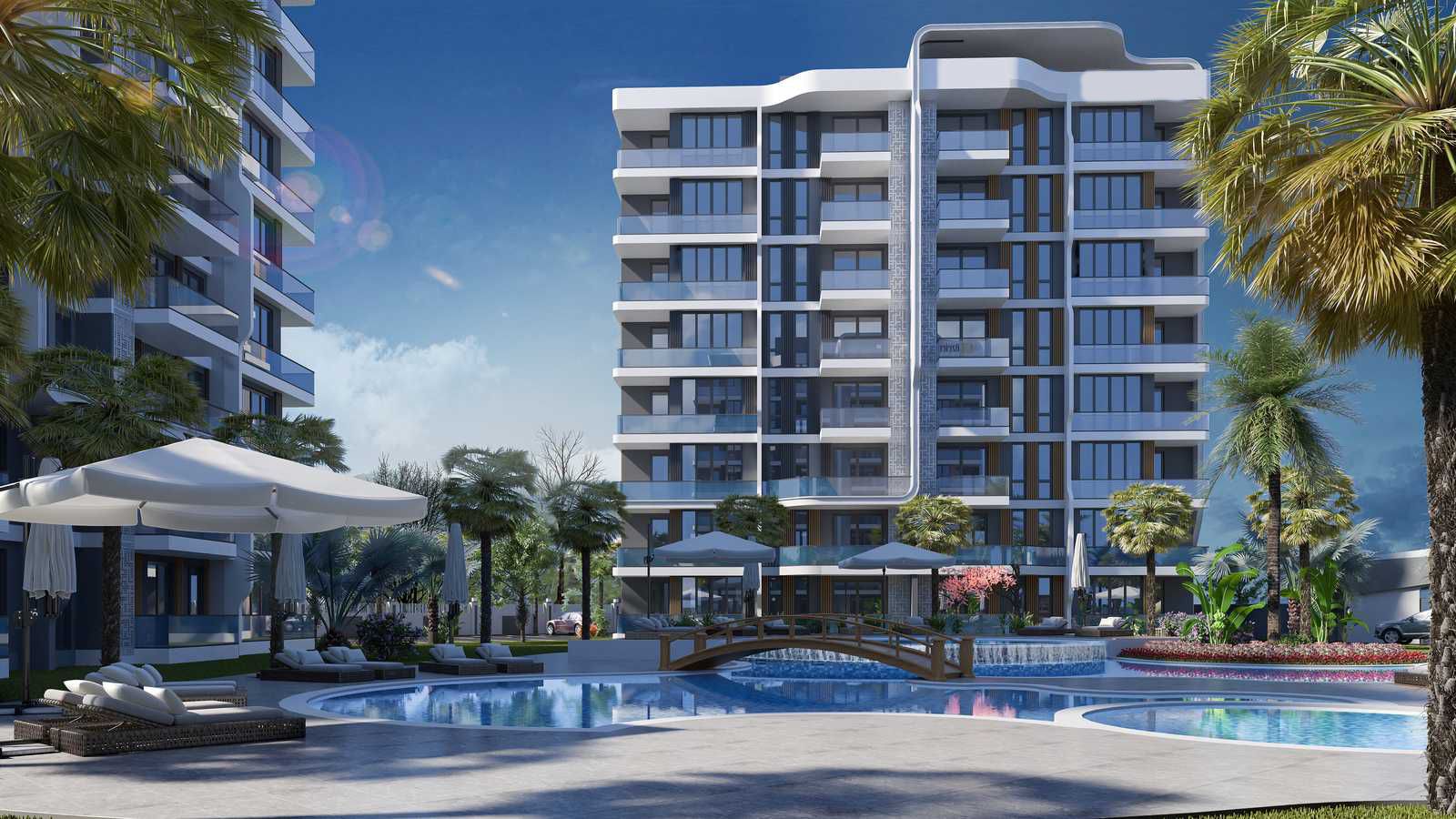 1 bedroom apartment  Mediterranean Region, Turkey