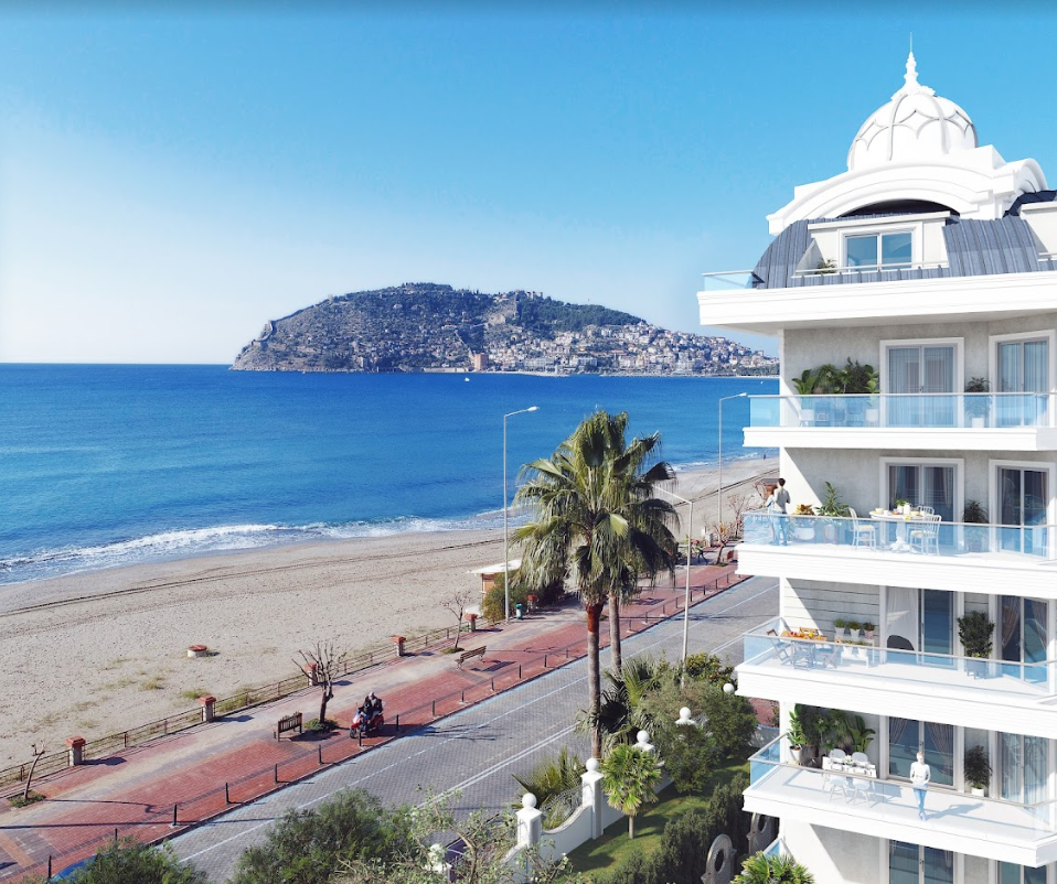 1 bedroom apartment  Alanya, Turkey