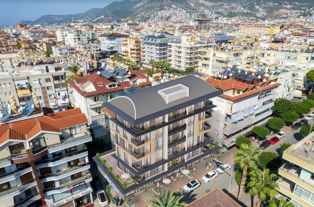 Mieszkanie 2 pokoi  Alanya, Turcja