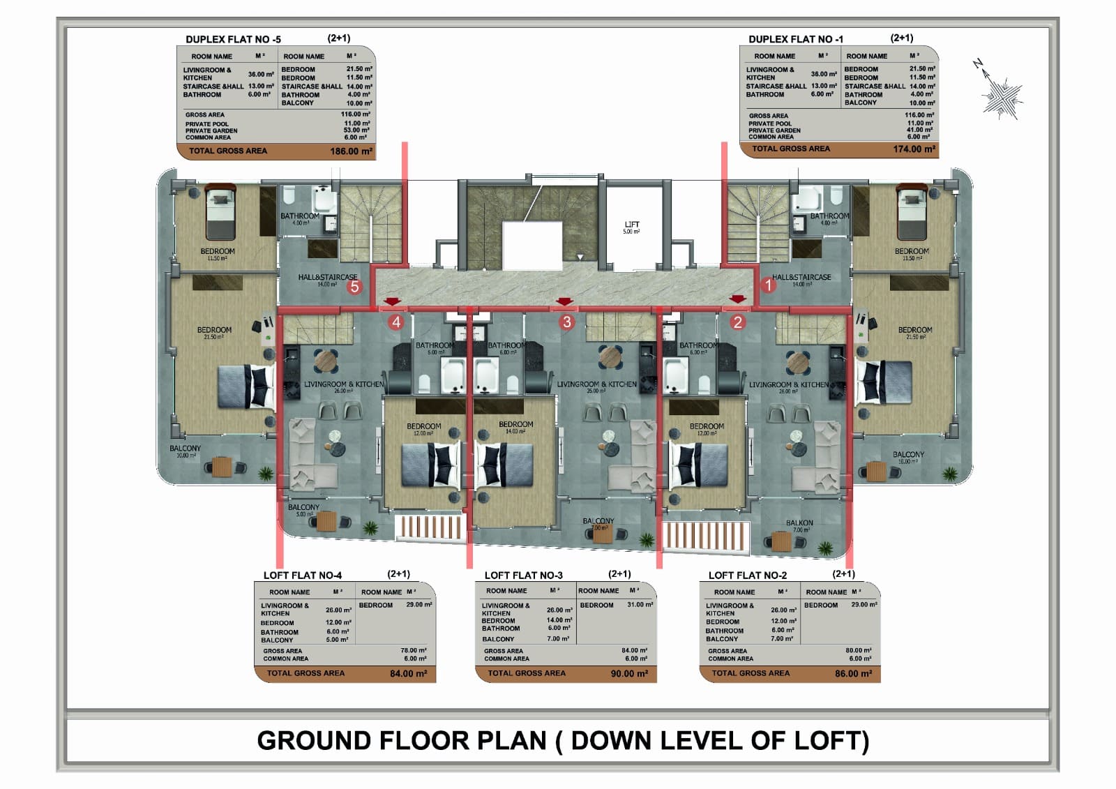 Жилой комплекс в районе Кестель, Аланья, Турция № 3017 - фото 20