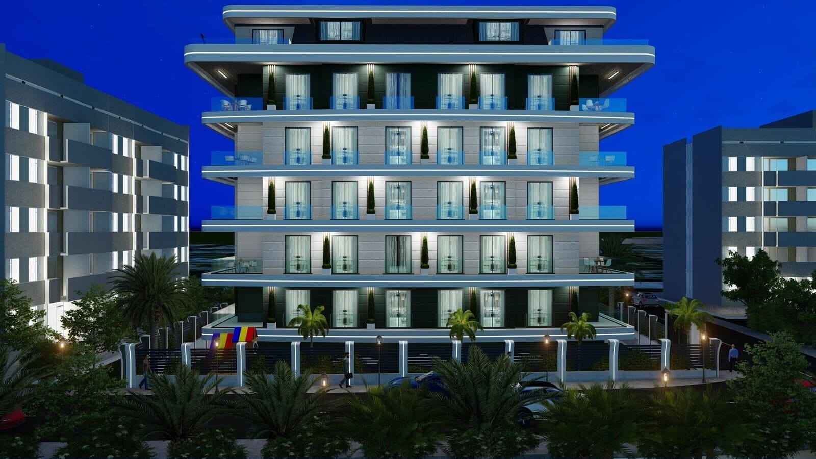 Apartamento 2 habitaciones  Alanya, Turquía