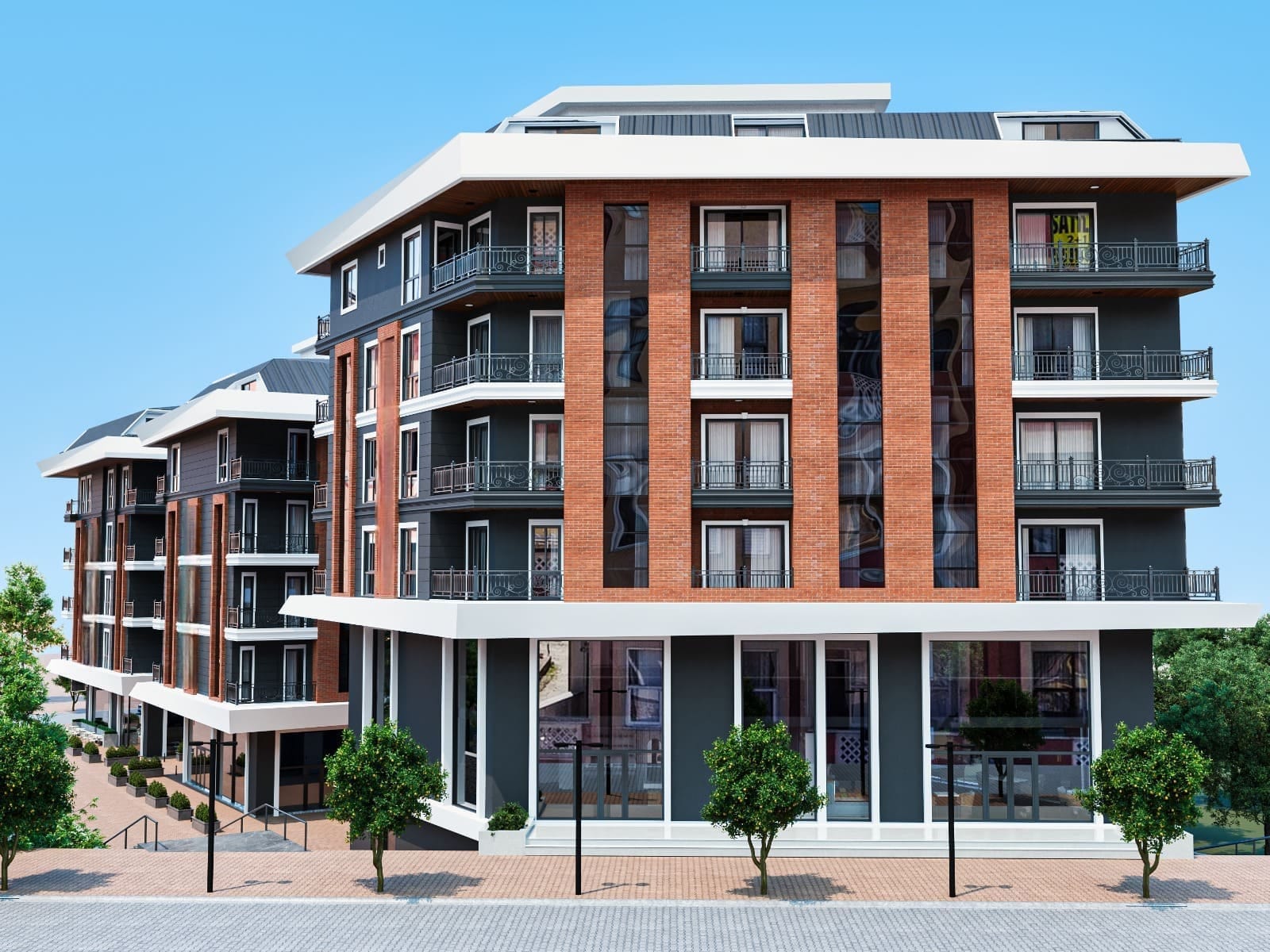 Жилой комплекс в районе Алания, Аланья, Турция № 3137 - фото 4