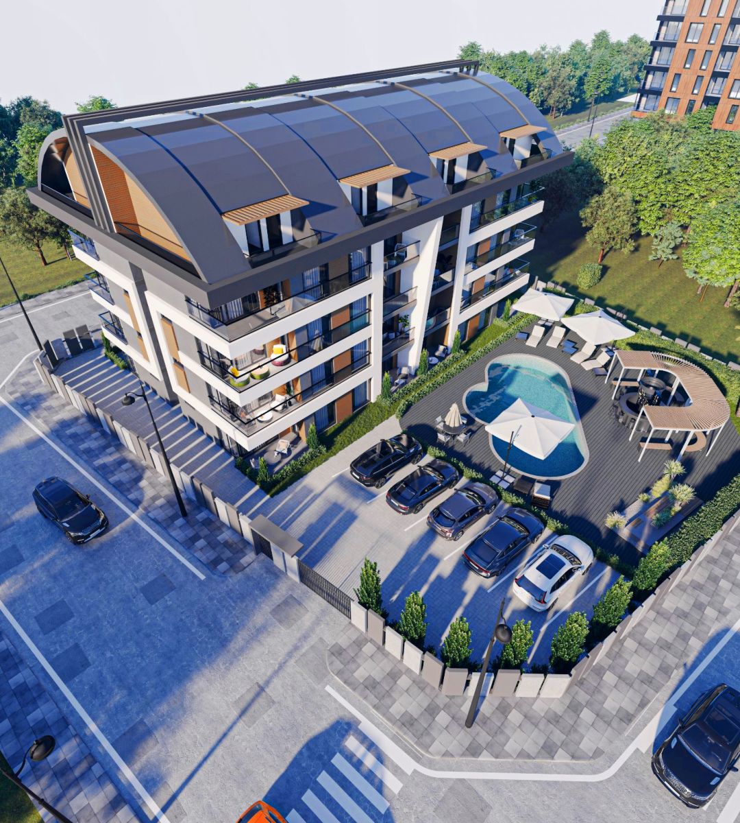 Жилой комплекс в районе Конаклы, Аланья, Турция № 2100 - фото 11