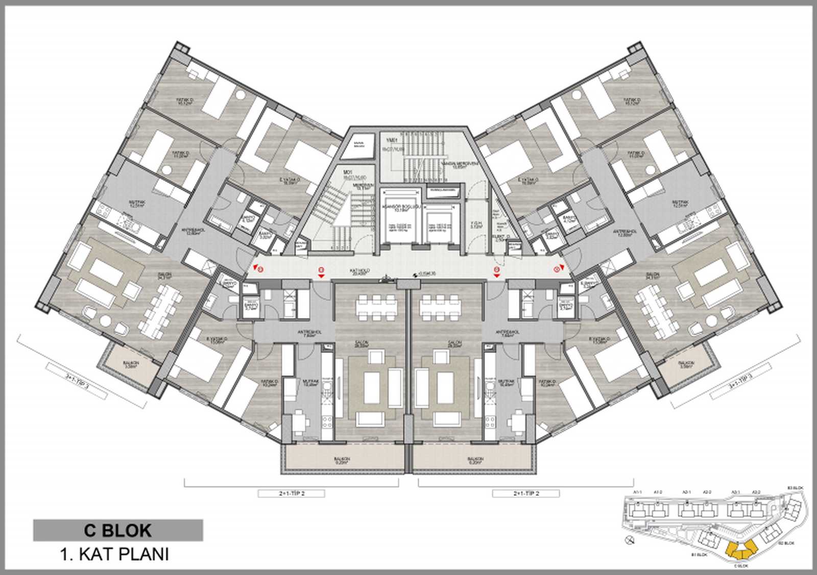 Apartamento 3 habitaciones  Marmara Region, Turquía