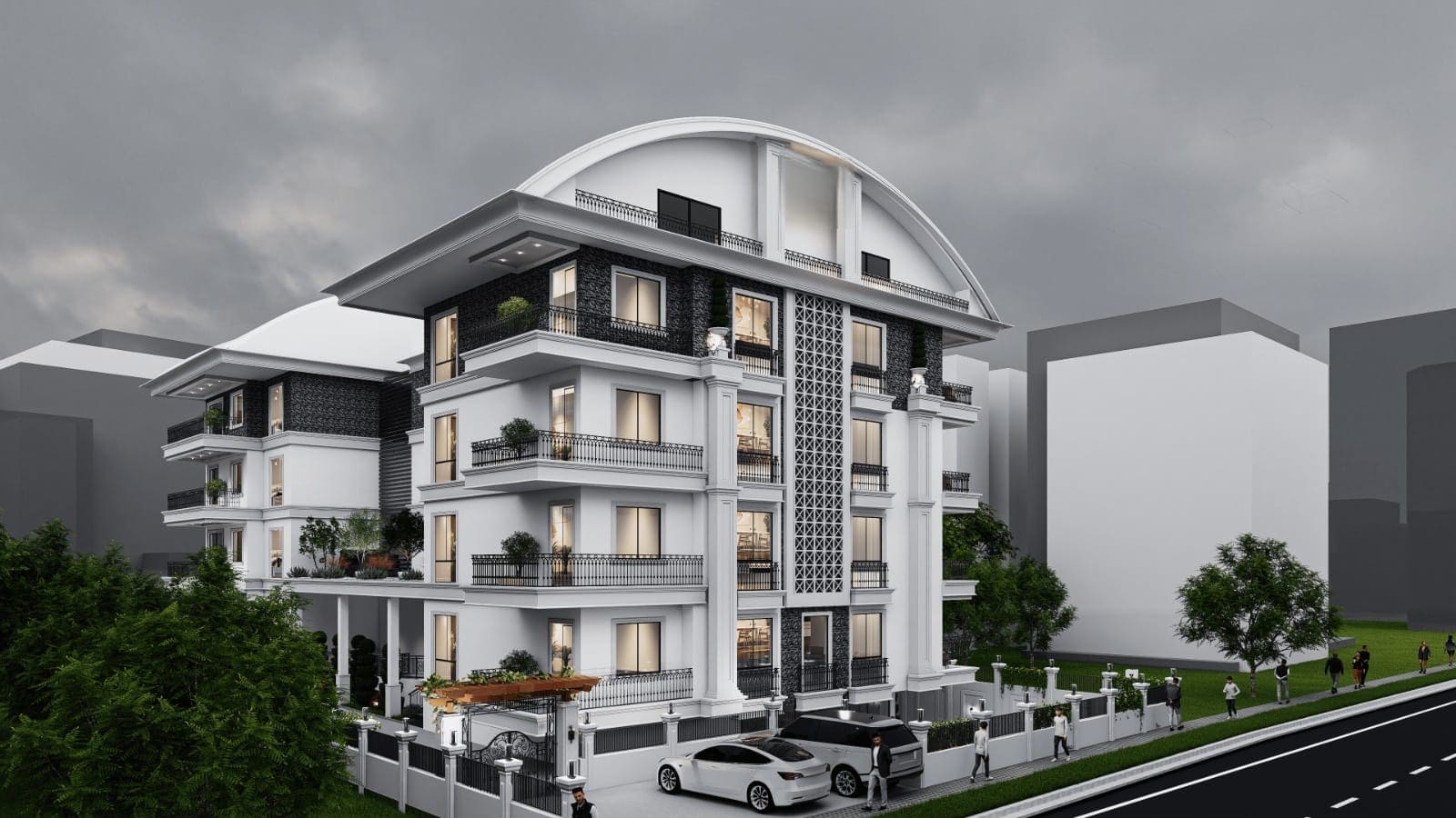 Жилой комплекс в районе Алания, Аланья, Турция № 3155 - фото 4