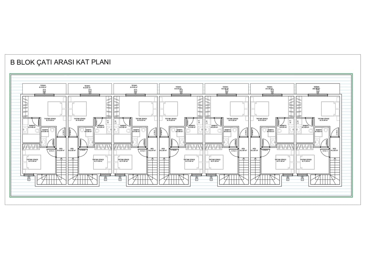 Квартира 3 комнаты  Konakli, Турция