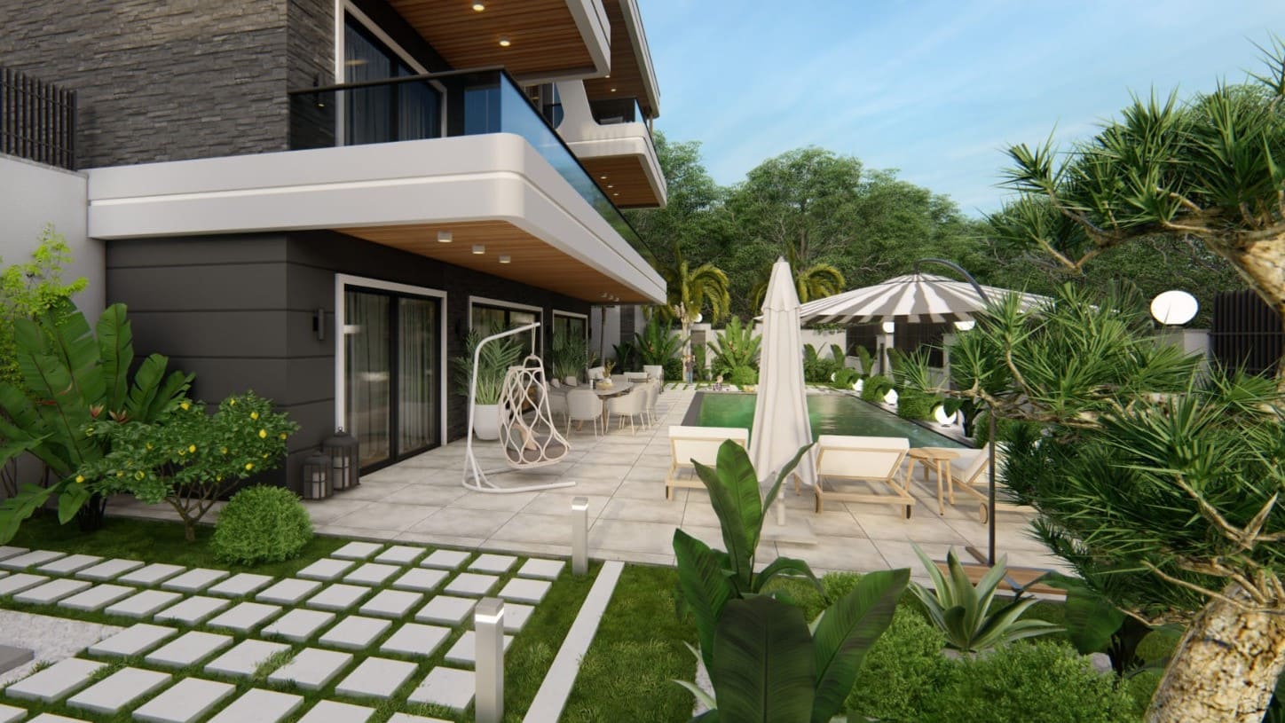 Продажа виллы в районе Оба, Аланья, Турция № 3063 - фото 4