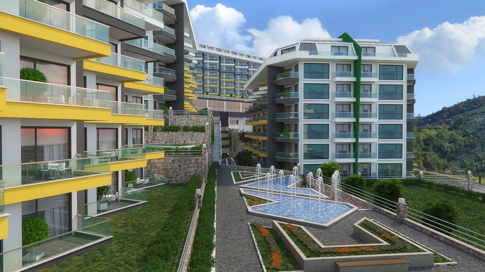 2 bedroom apartment  Kargicak, Turkey