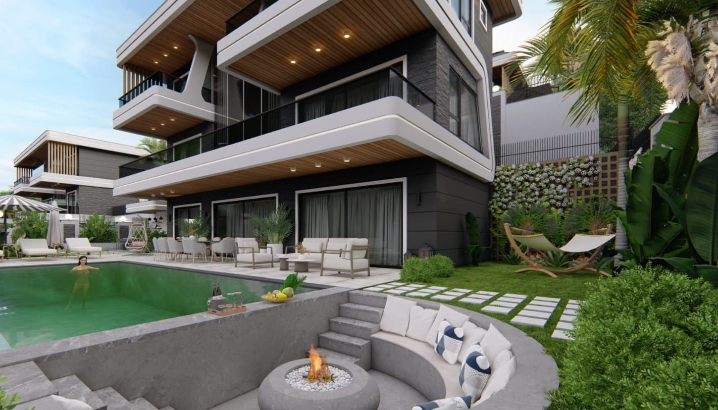 Продажа виллы в районе Оба, Аланья, Турция № 3063 - фото 6