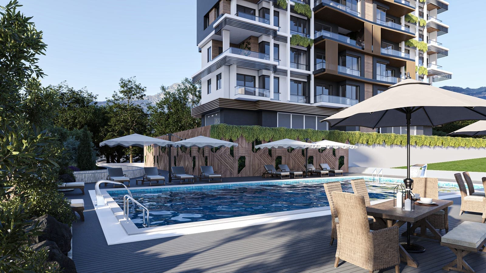 Жилой комплекс в районе Конаклы, Аланья, Турция № 2107 - фото 9