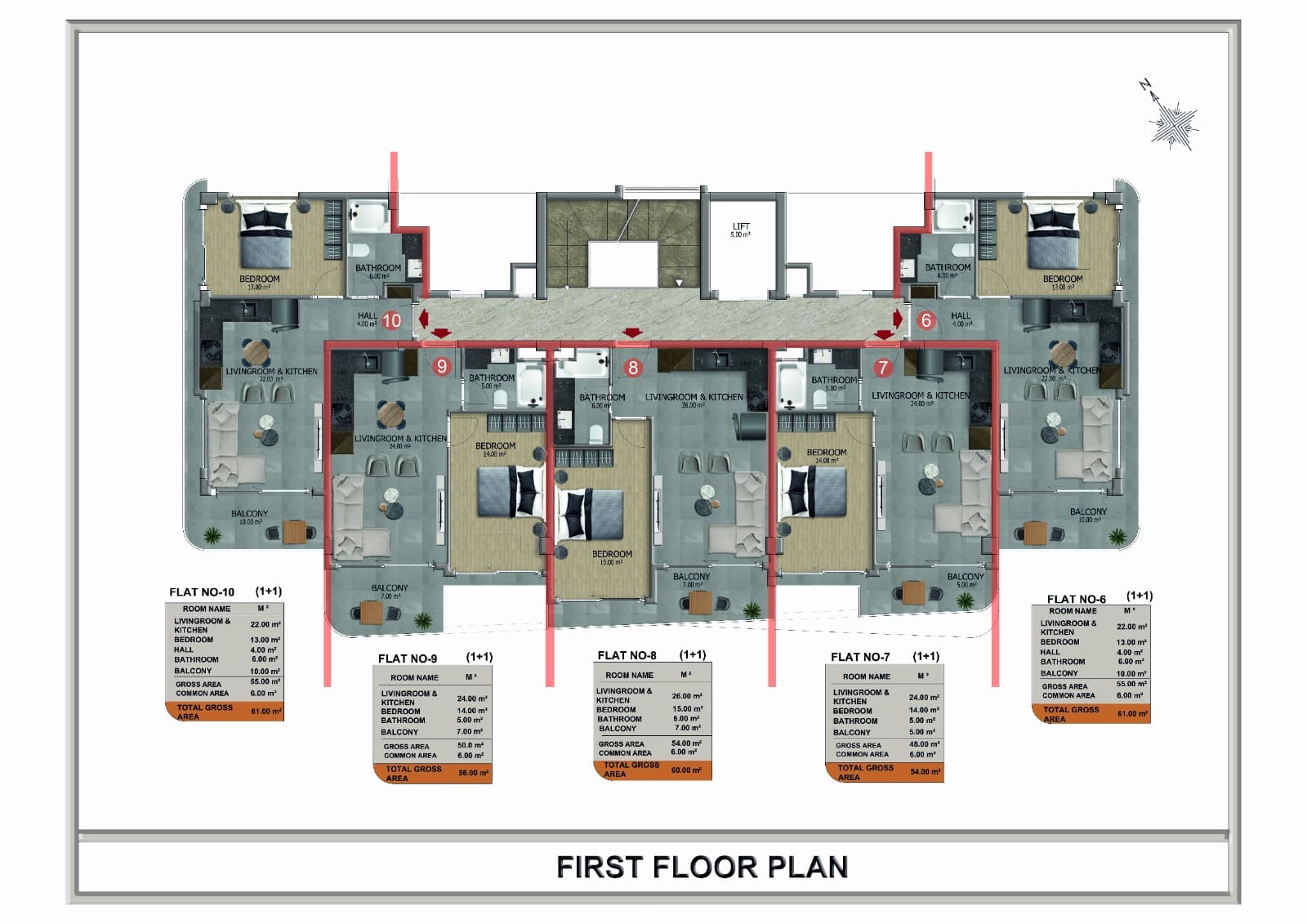 Жилой комплекс в районе Кестель, Аланья, Турция № 3017 - фото 14