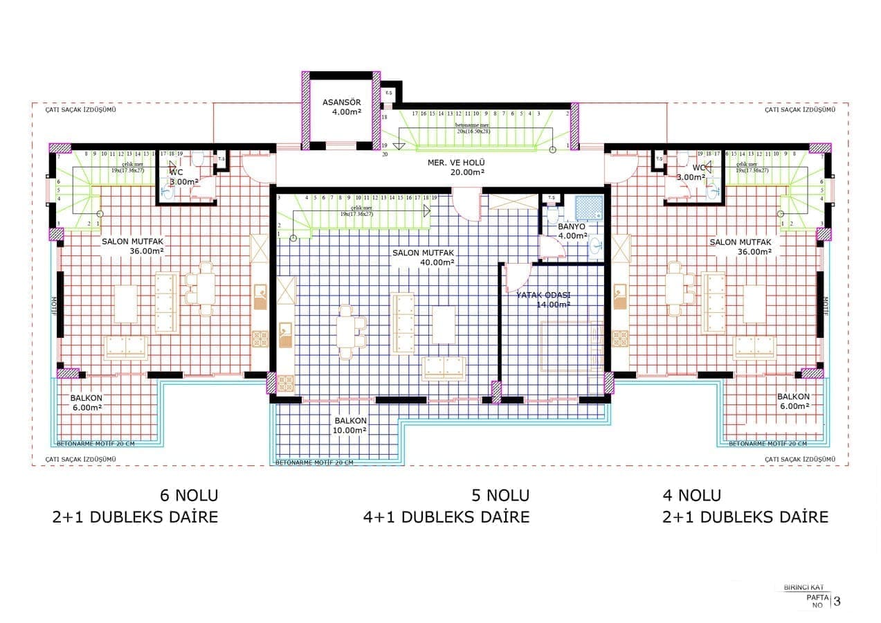 Apartamento 3 habitaciones  Alanya, Turquía