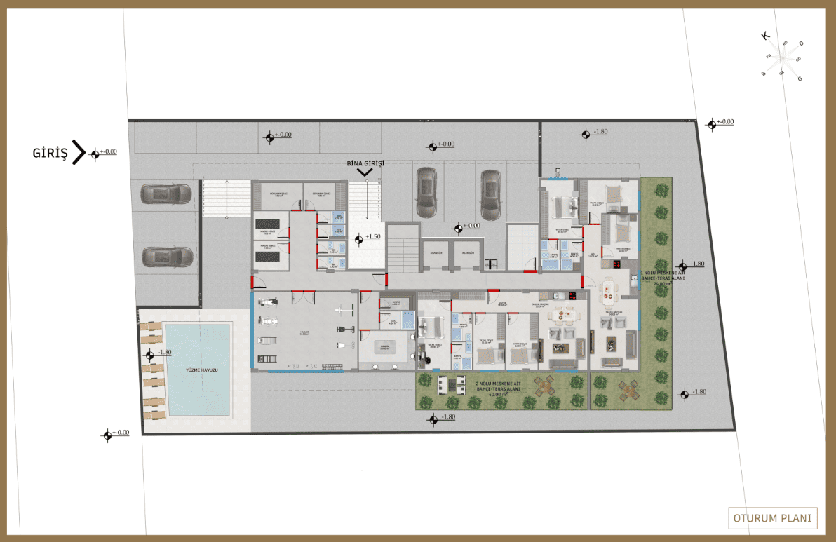 Жилой комплекс в районе Алания, Аланья, Турция № 3155 - фото 37