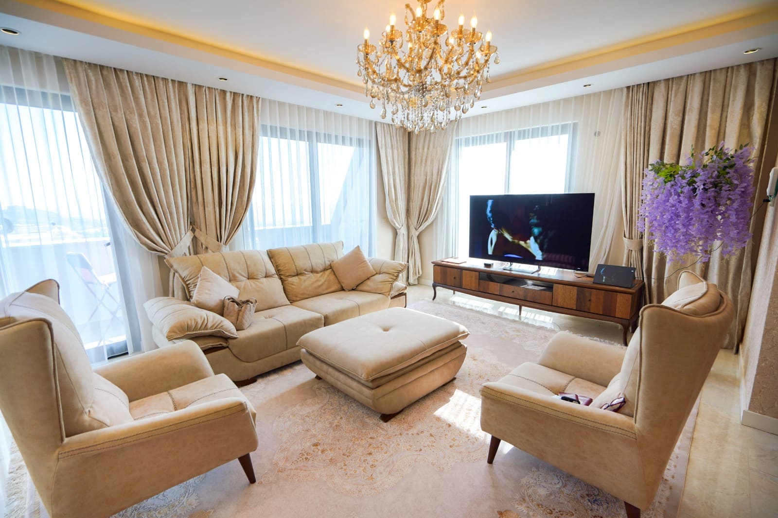 Аренда пентхауса в районе Каргыджак, Аланья, Турция № 3113 - фото 5