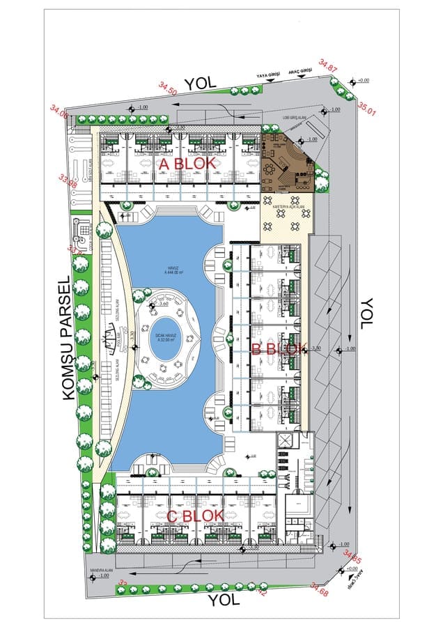 Apartamento 3 habitaciones  Konakli, Turquía