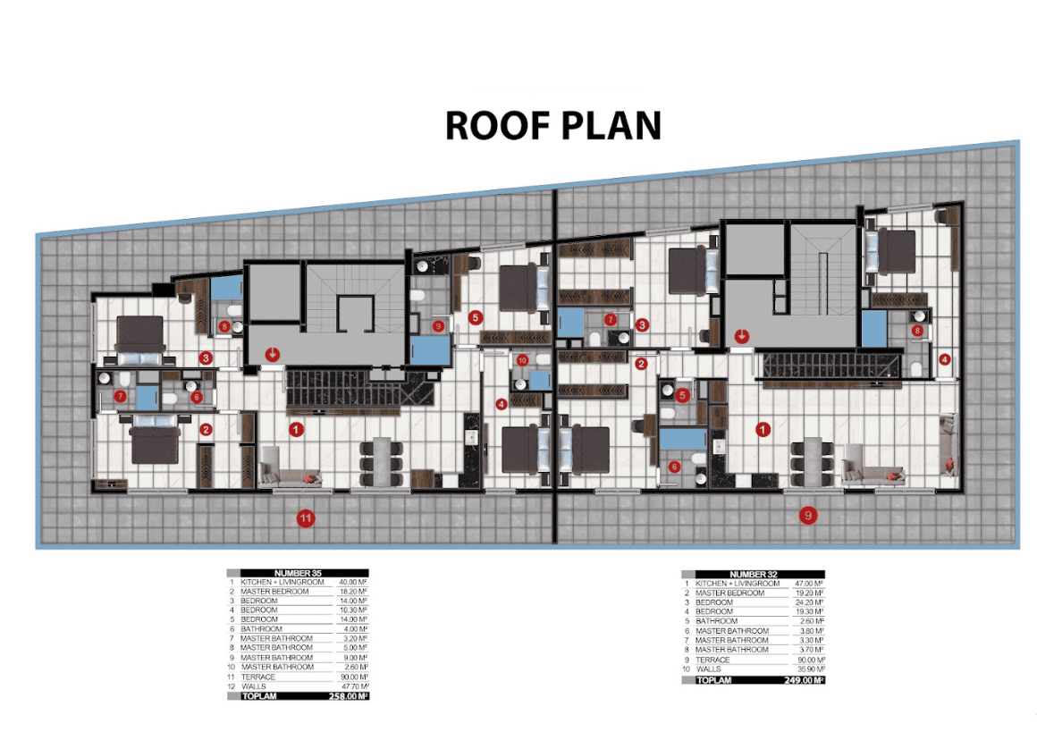 Жилой комплекс в районе Махмутлар, Аланья, Турция № 3128 - фото 42