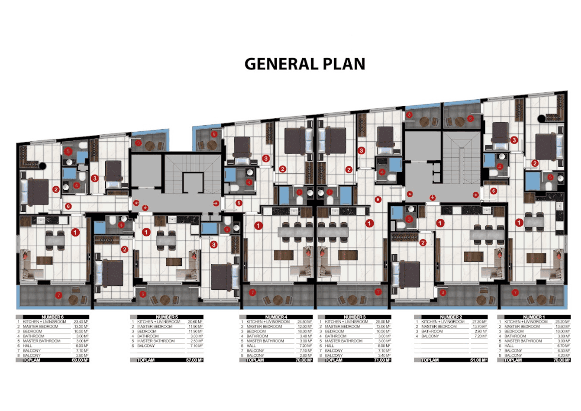 Жилой комплекс в районе Махмутлар, Аланья, Турция № 3128 - фото 40