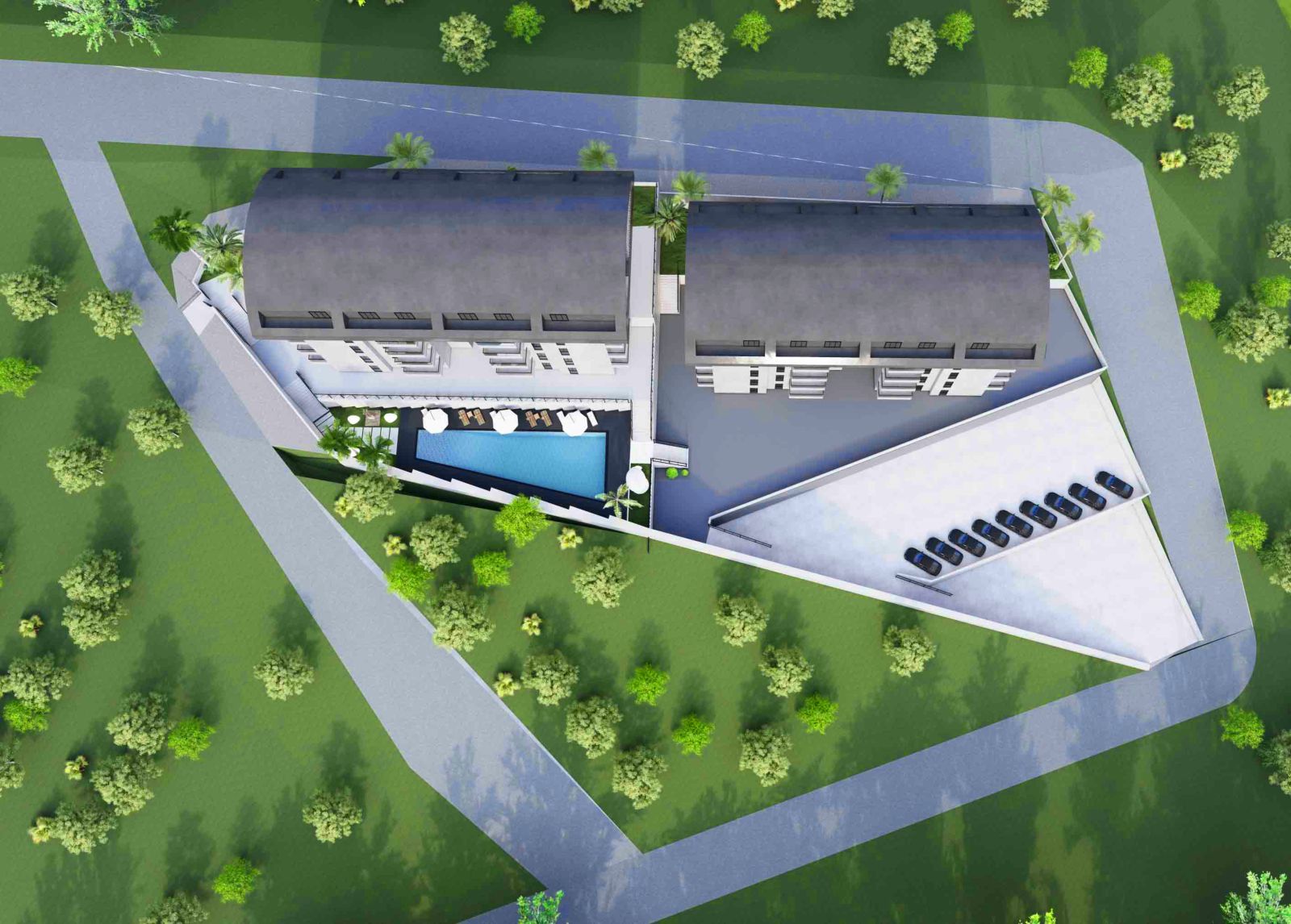 Жилой комплекс в районе Конаклы, Аланья, Турция № 2125 - фото 6